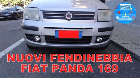 Sostituzione fendinebbia Fiat Panda 